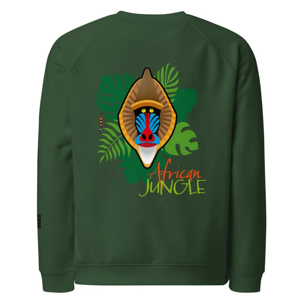 Sudadera orgánica Mandril