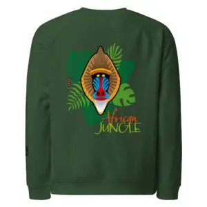 Sudadera orgánica Mandril