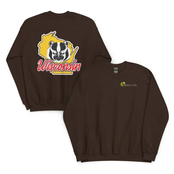 Sudadera unisex Wisconsin - Imagen 2