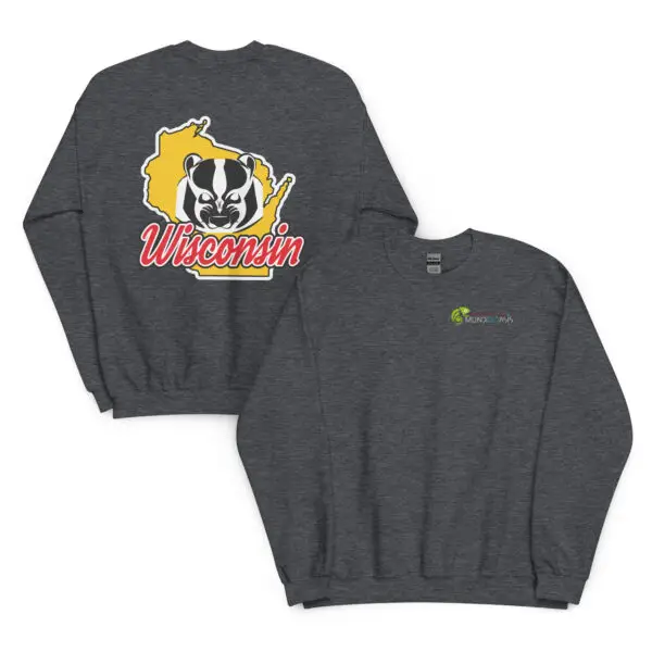 Sudadera unisex Wisconsin - Imagen 5