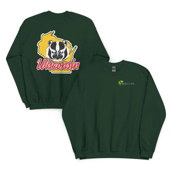 Sudadera unisex Wisconsin - Imagen 3