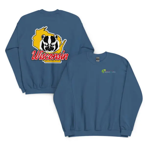 Sudadera unisex Wisconsin - Imagen 6