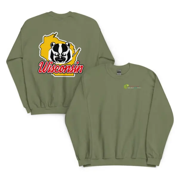 Sudadera unisex Wisconsin - Imagen 7