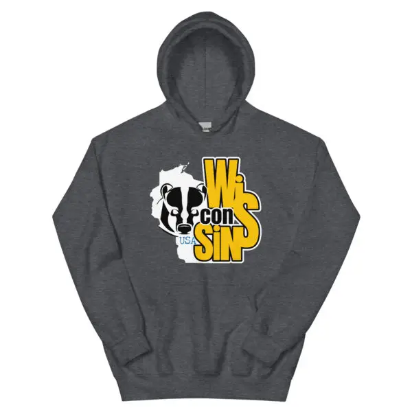 Sudadera con capucha Wisconsin 2 - Imagen 5