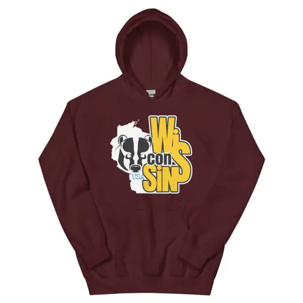 Sudadera con capucha Wisconsin 2 - Imagen 9