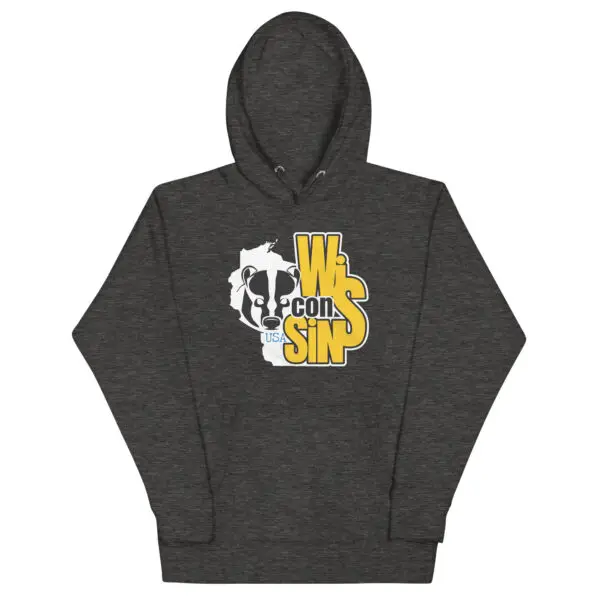 Sudadera con capucha Wisconsin - Imagen 4