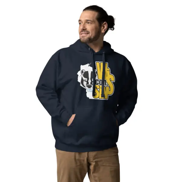 Sudadera con capucha Wisconsin - Imagen 2